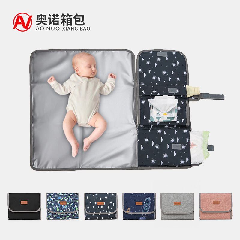 Portable Diaper Pad Diaper Bag Cross-border Portable Baby Diaper Pad Diaper Pad Diaper Table Supplies