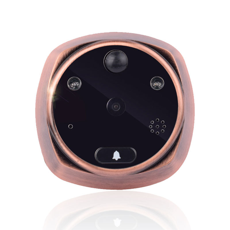 智能电子猫眼可视门铃门内外语音对讲移动侦测猫眼