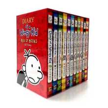 Ӣ�İ�Сƨ���ռ�16����װDiary of a Wimpy Kid Books1-16ȫ��