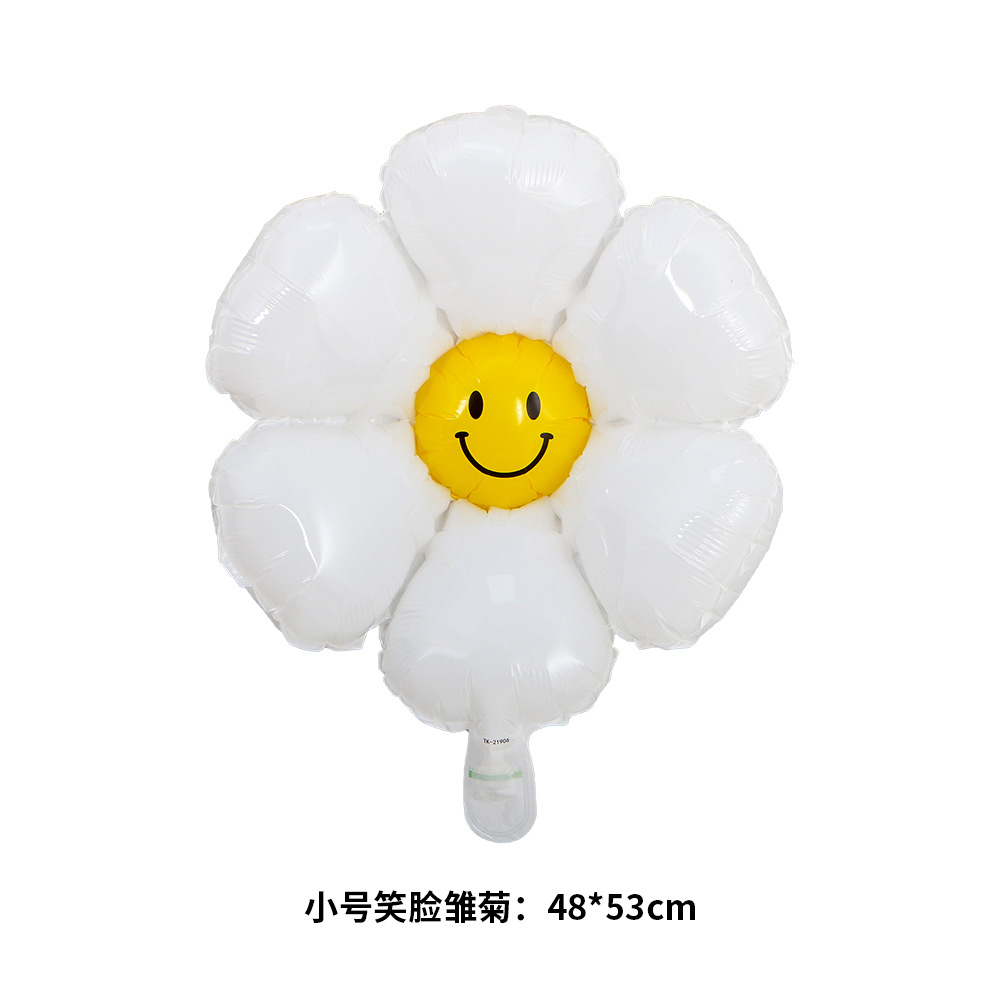 Cloud Smiley Birthday Party Decoration Aluminum Film Balloon display picture 4