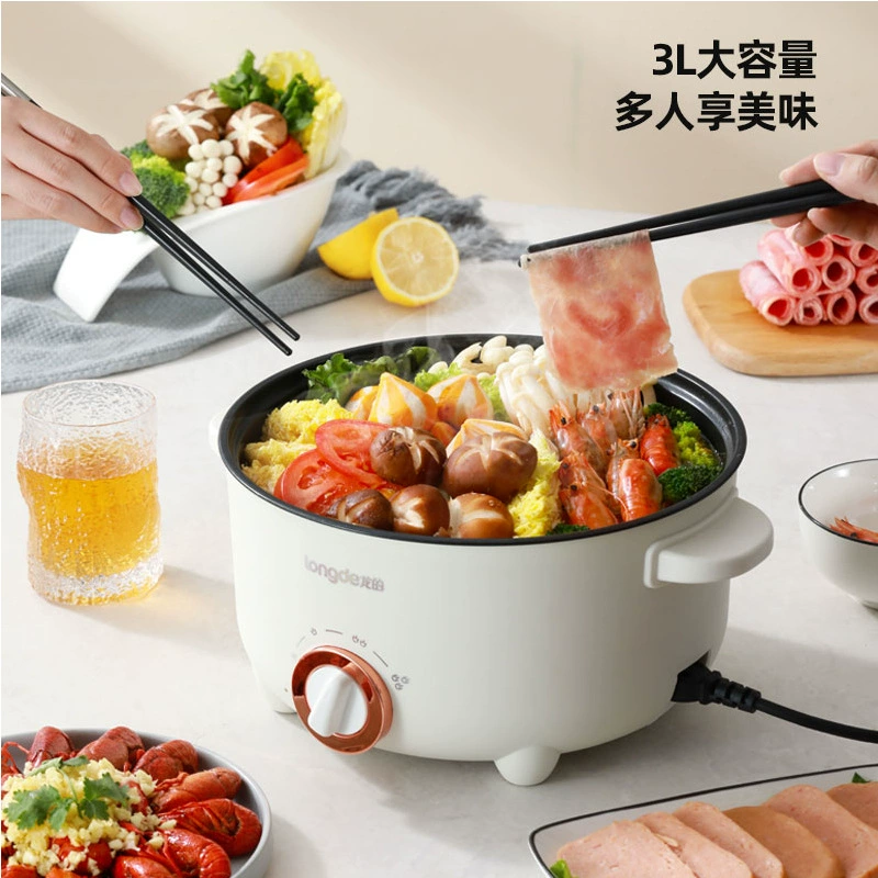 Многофункциональный электрический горшок Daifalong LD-HG313G, бытовая 3.0 л двухскоростная электрическая плита