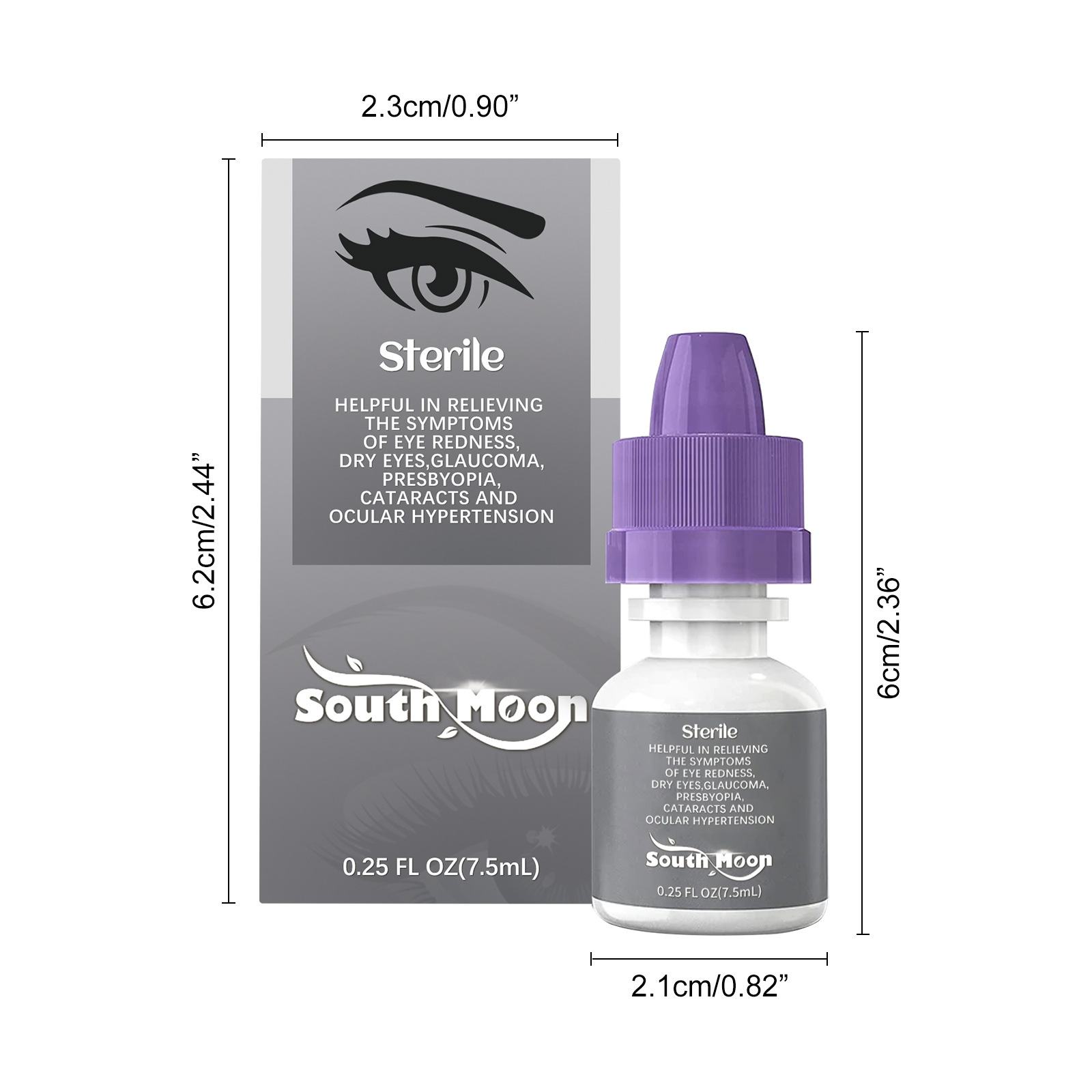 South Moon Eye Drops Image 1