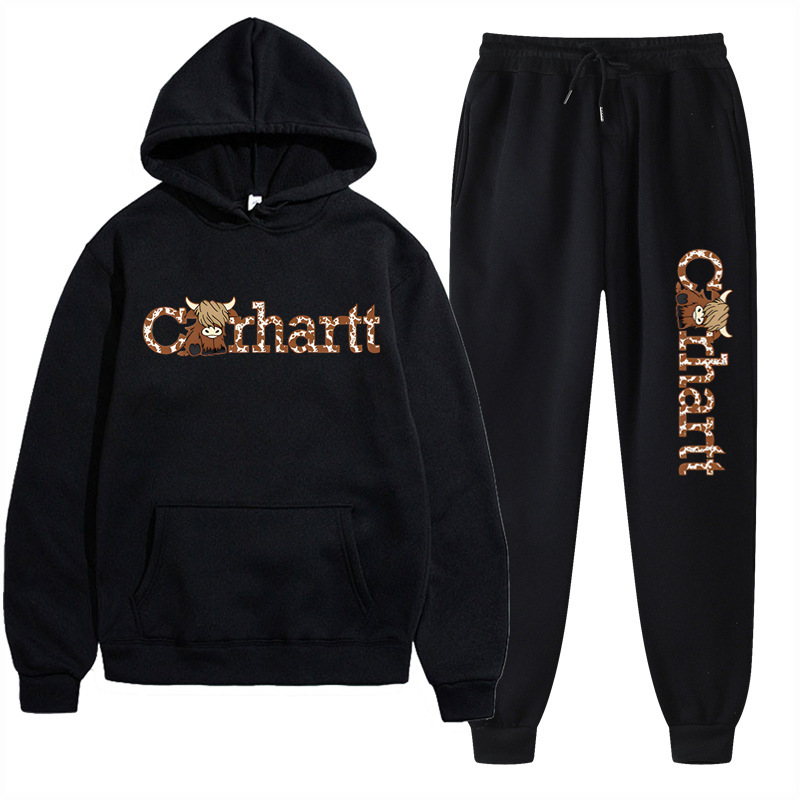 Aliexpress Trendy Brand Carhartt Letter Sweatshirt Cross-Border Amazon Men's and Women's Fleece Hoodies in Stock Wholesale Aliexpress Trendy Brand Carhartt Letter Sweatshirt Cross-Border Amazon Men's and Women's Fleece Hoodies in Stock Wholesale