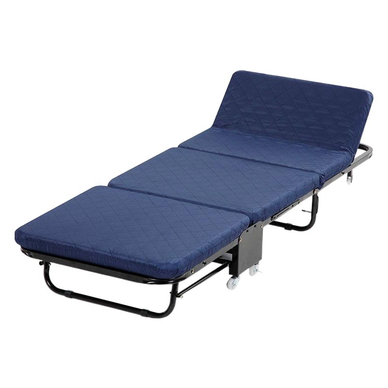 Раскладная кровать для офиса и дома, кровать для отдыха с утолщенной губкой, прикроватная кровать для больниц, односпальная походная кровать.