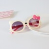 Children's cute sunglasses, cartoon glasses with bow suitable for men and women