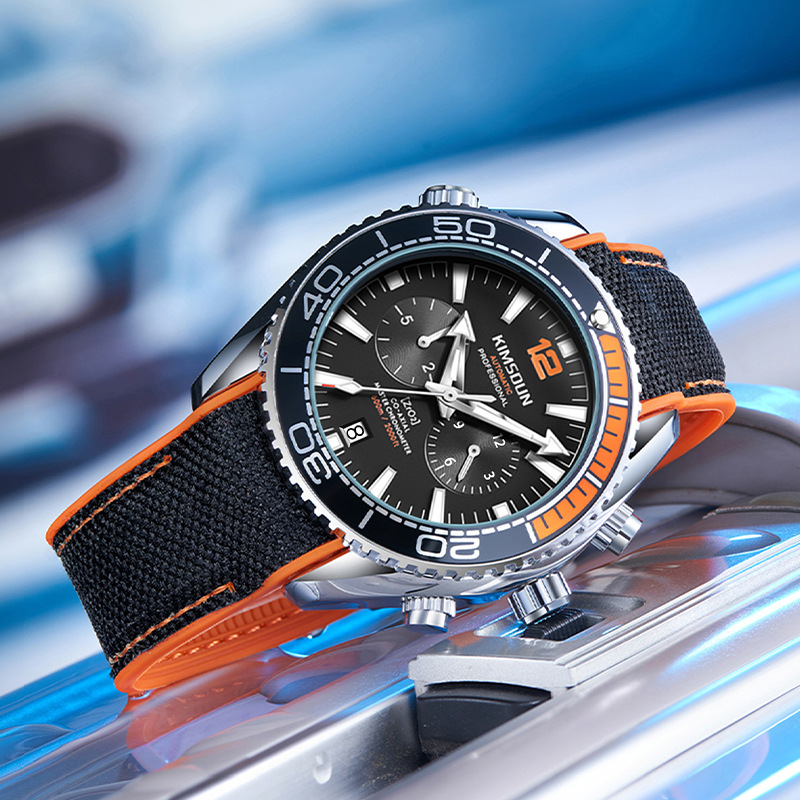 Neue grenzenlose Kingston Herrenuhr: Berühmte multifunktionale, vollautomatische, mechanische High-End-Uhr mit Wasserdichtigkeit (Großhandel)_voghion.com