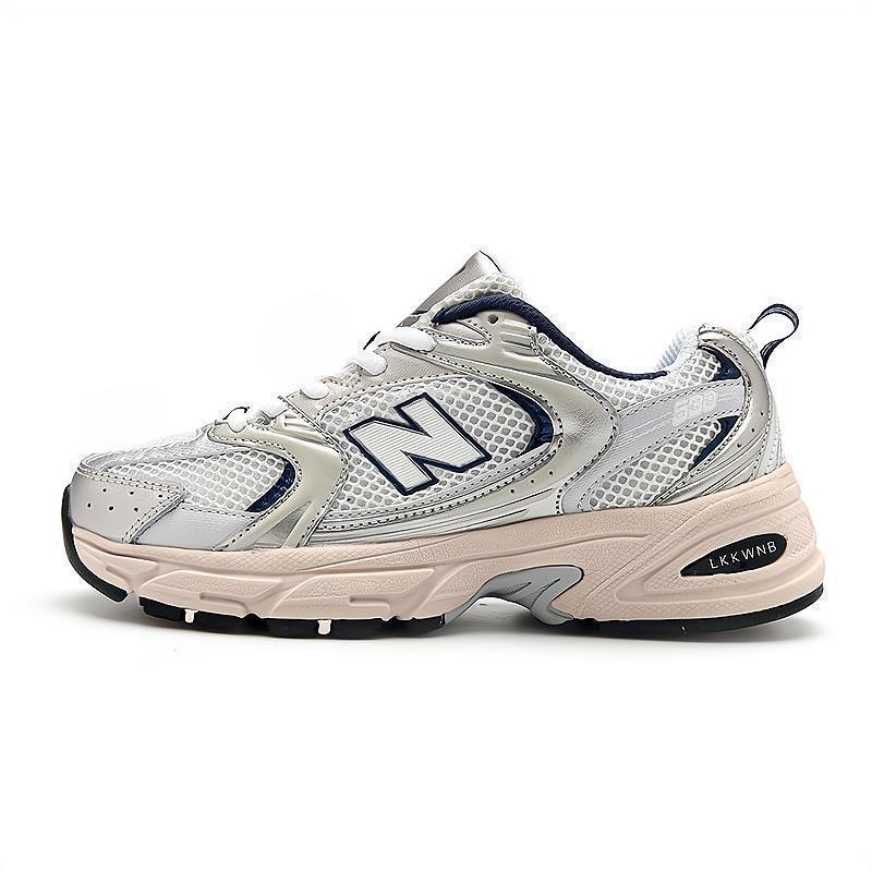 莆田靴 nb530 シリーズグレーシルバー男性と女性のスポーツとレジャー夏メッシュ通気性カップルスタイルお父さん靴|undefined