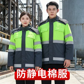 工装、制服;男式棉服马甲