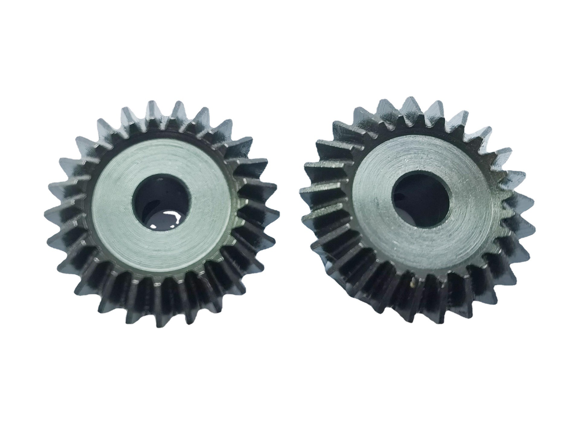 1模数螺旋伞齿45钢标准直齿锥齿轮0.2到3的各种类型小齿轮