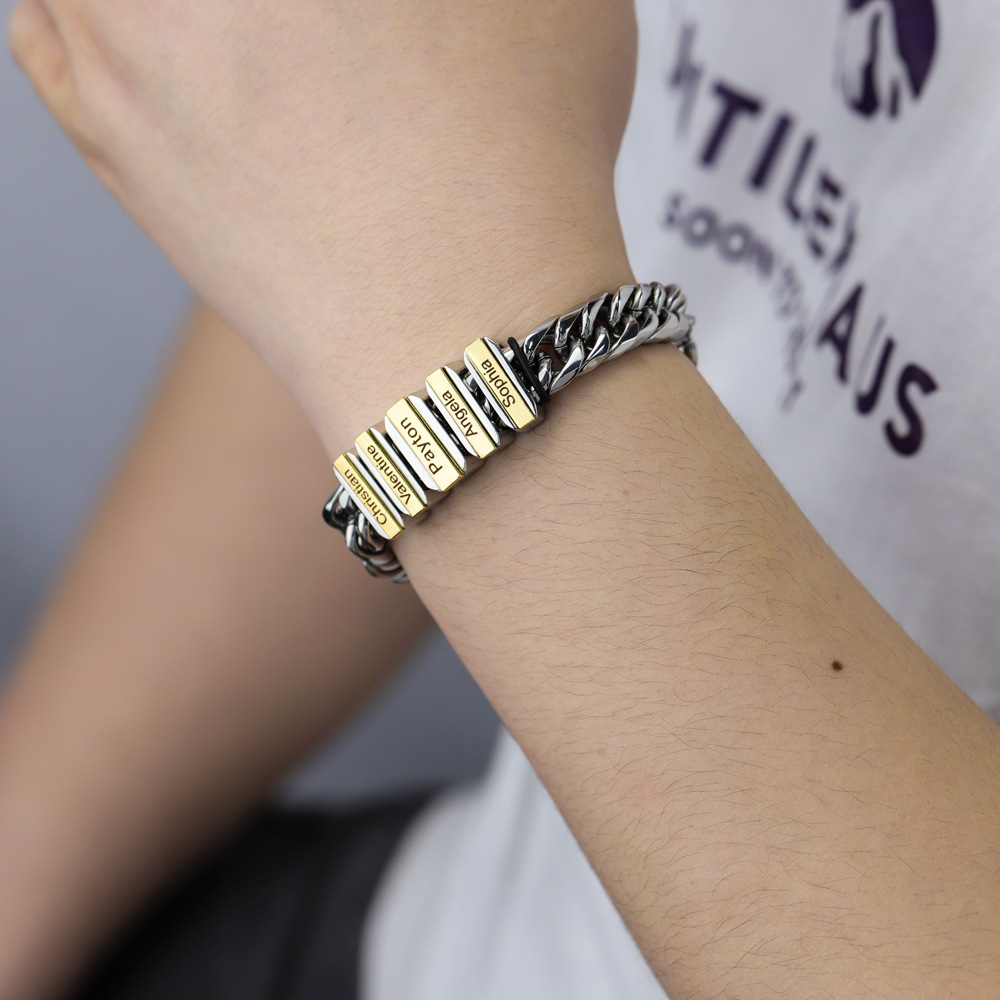 Cuban Chain Bracelet Image 8