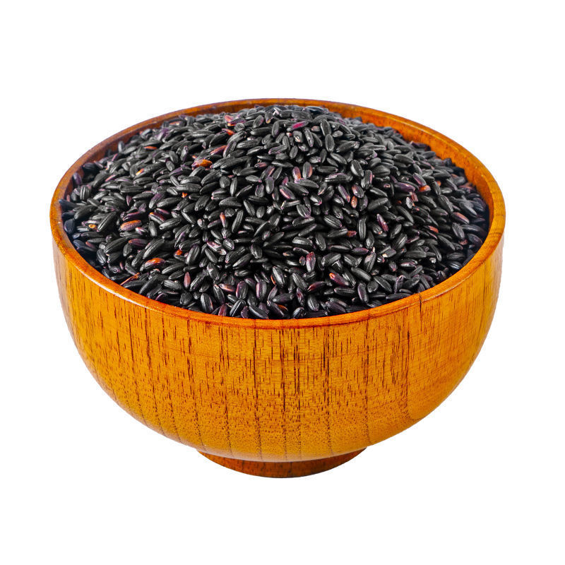 Black rice Wholesale 5 10 Northeast Star Dragon Grain Coarse Cereals Congee Purple Rice 3 On behalf of