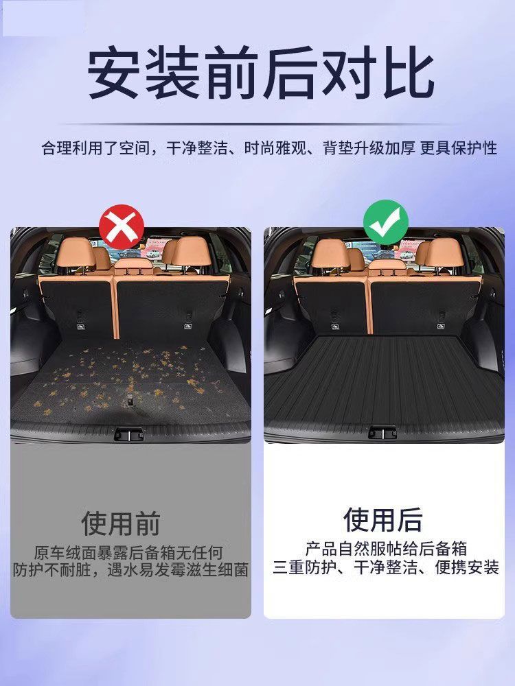 For tpe Geely Emgrand Bo Yue Bin Yue Plantronics Rui Xing Rui ICON Hao Yue L Panda MINI King Kong Trunk Mat