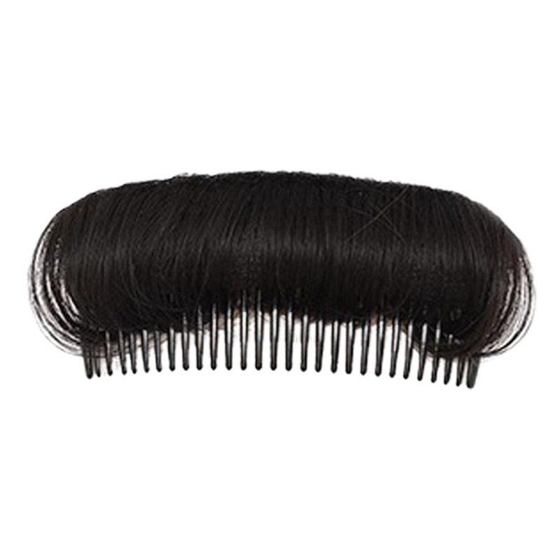 Pelo esponjoso artefacto almohadilla pelo de la raíz del pelo peine alto Cráneo peluca superior pieza volumen del pelo aumento de horquilla inserto de pelo peine bolsa de pelo flequillo tocado