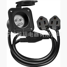 NEMA 5-15P�D2*5-15R�Դ�� ��ʽ��ˮ���^���L������һ�϶�