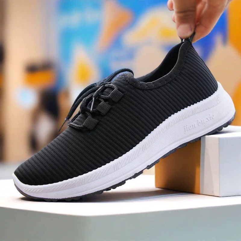 知形 Walking Shoes for Men and Women – Leisure & Sports, Soft Cushioned Sole for Middle-Aged Adults