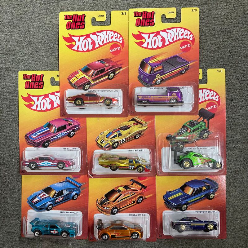 Fenghuilun Jby68 Retro Super Hot Alloy Car Model Volkswagen T2 Bmw M1 Porsche 917