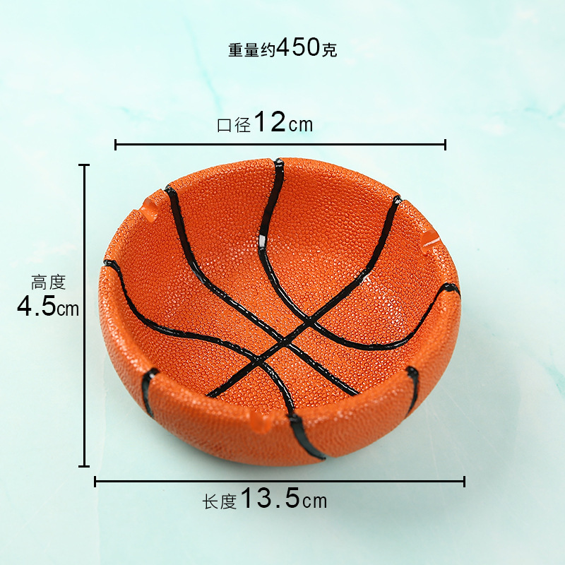 Fútbol baloncesto cenicero creativo personalidad tendencia de estilo estilo minimalista casa moderna sala de estar encantadora barra