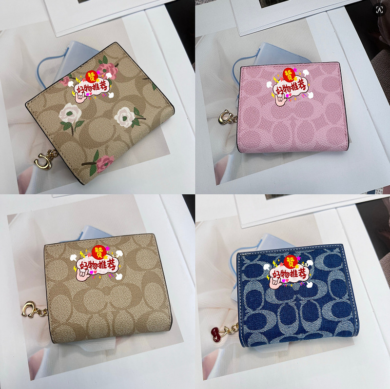 Source Factory Cross-Border Foreign Trade Classic Retro Women's Wallet Short Style L Zipper Small Coin Purse Small Card Holder