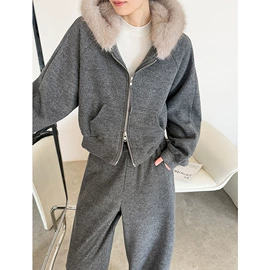 女式衬衫;毛衣;休闲裤