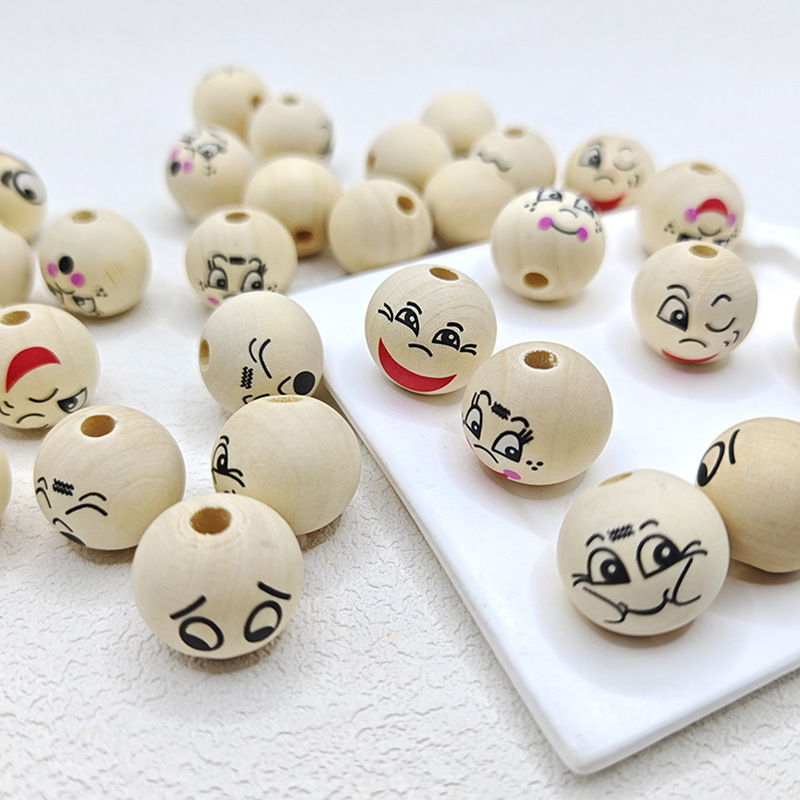 cartoon round beads