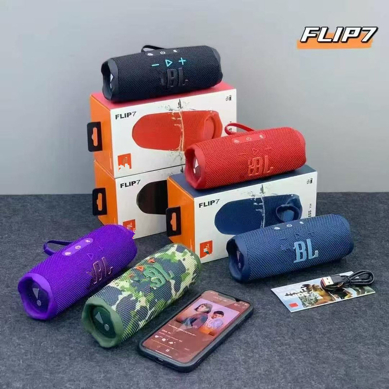 跨境外贸爆款适用FLIP7 万花筒7代蓝牙音箱便捷户外运动重低音响|undefined