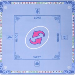 创意热销麻将垫耐脏易打理防滑垫棋牌室德州扑克加厚静音桌垫代发