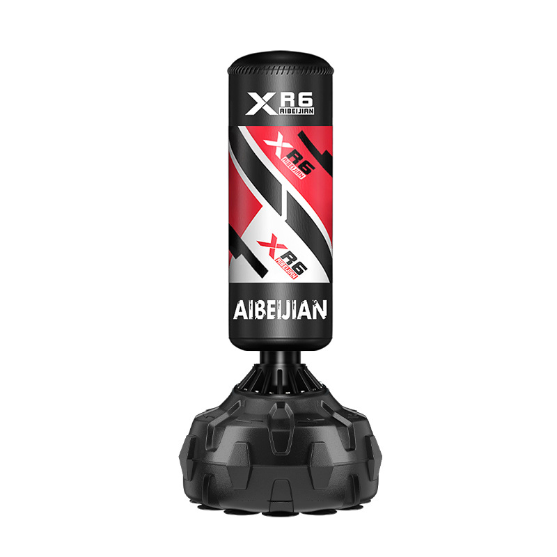 Columna de boxeo vertical personalizada de Wu Longgang, bolsa de arena de vaso doméstico, bolsa de arena de boxeo de Taekwondo Sanda