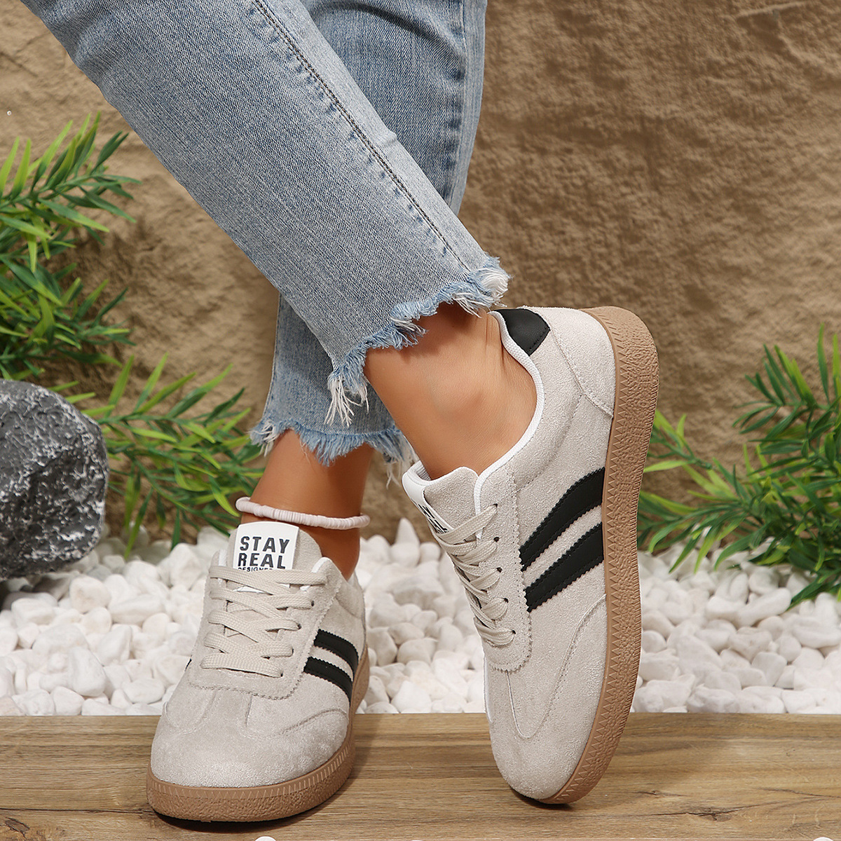 Zapatos casuales de gran tamaño de comercio exterior primavera y otoño 2026 nuevos zapatos de entrenamiento alemán transfronterizos zapatos deportivos zapatos al por mayor Aliexpress