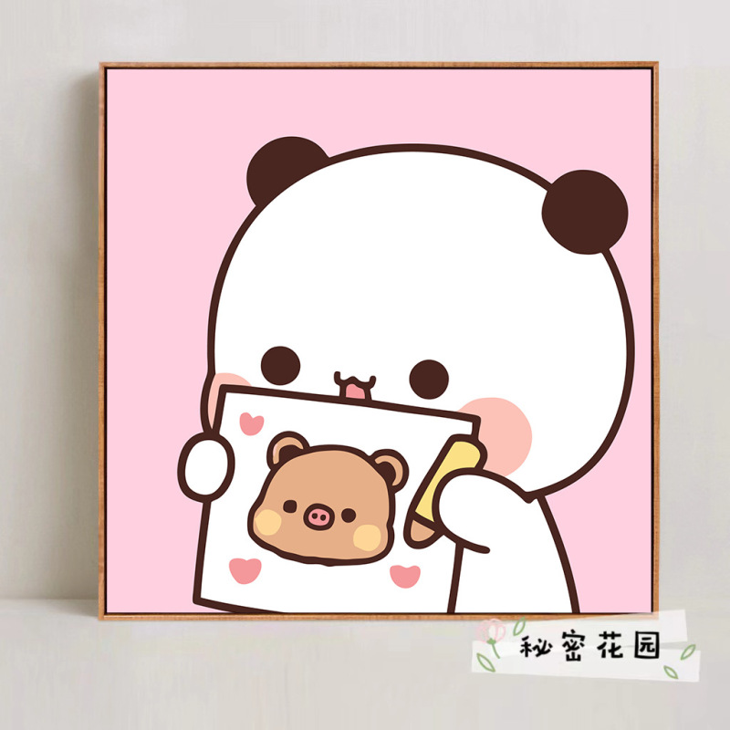 スポンジ・ボブ デジタル油絵 DIY 漫画アニメ 子供向け 手塗り装飾画 置物 環境に優しい|undefined
