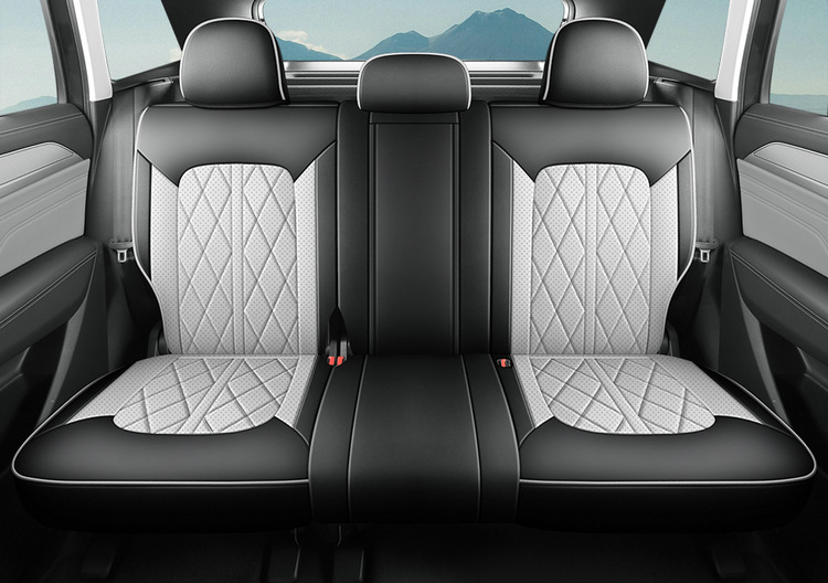 Volkswagen Touring Car Seat Cover, Universal for All Seasons, Fully Surrounded by Wear-Resistant Leather, Five-Seater, New Touring Special Car Seat Cushion Cover