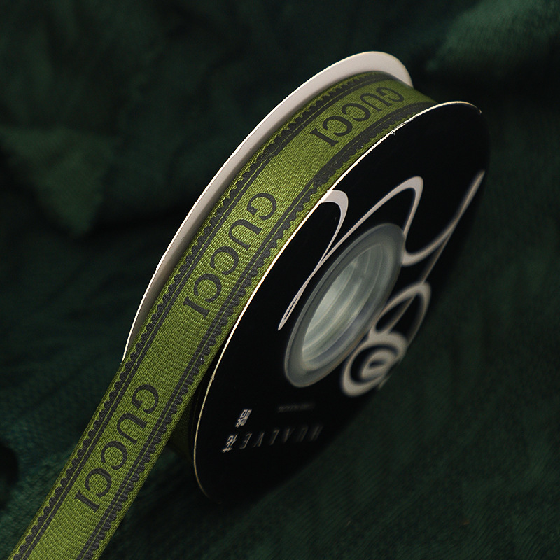 Flores de Navidad decoración cinta roja verde Nochebuena regalo caja de regalo cinta hecha a mano DIY cinta