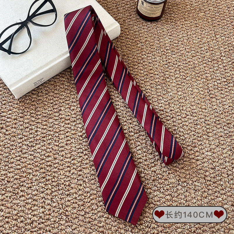 Corbata a rayas retro de la universidad, bufandas, pantalones, cuello, cintura, accesorios, decoración para hombres.