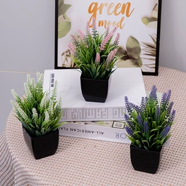 仿真盆栽;永生花;塑料花