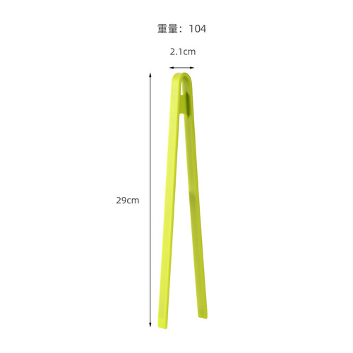 A one-piece silicone food tongs for bread, oven, anti-scalding tongs, outdoor camping, barbecue tongs, household baking tools, ice cube tongs