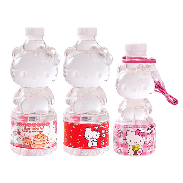 Sanrio Hellokitty mineral water imported from Thailand