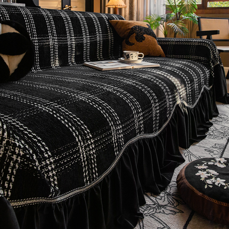 轻奢高级感沙发盖布一整张全盖沙发毯沙发套2026年流行新款沙发巾