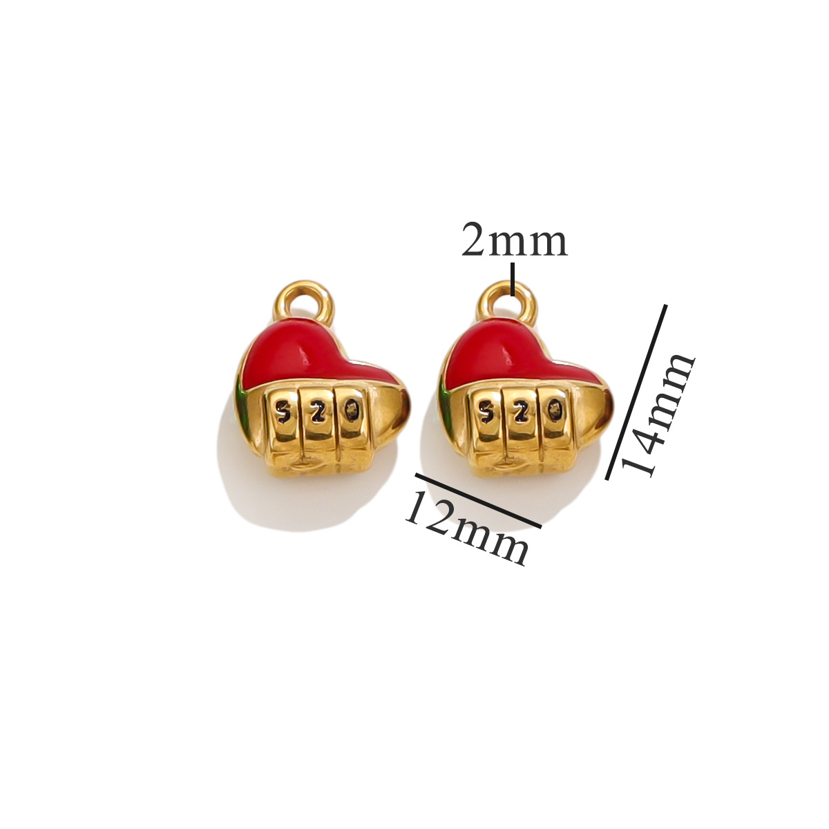 Acero inoxidable 3D lindos colgantes colgantes astronautas DIY esmalte goteo colgantes de color accesorios de joyería al por mayor