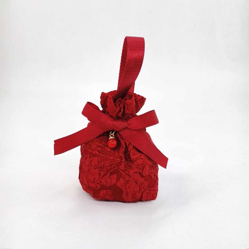 부르고뉴 + 레드 비즈