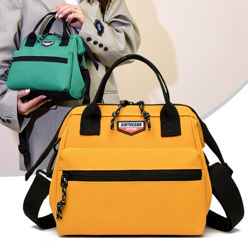 Bolsa de moda de gran capacidad de desgaste para mamá, bolso multifuncional de mano para mamá y bebé, bolso portátil para viajar