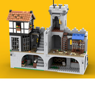 Moc-158575 10305 Castle Alternative Construction: Reinforced Lighthouse 3398 Particle Number