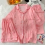 学生夏季薄款短袖家居服