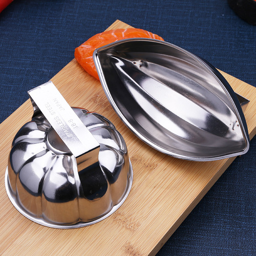 Japanese 304 stainless steel papaya pumpkin-shaped omelette rice mold sandwich rice ball Korean cuisine restaurant fried rice mold