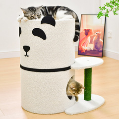 Deku cat nest keeps warm in winter, double-layer cat big cat sleeping, enclosed safe house cat bed for all seasons