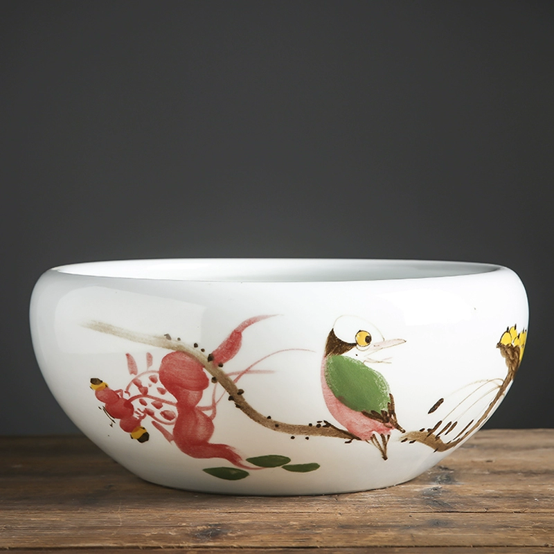 Нарцисс цветочный горшок керамический непористый гидропонный аквариум контейнер для рыбы