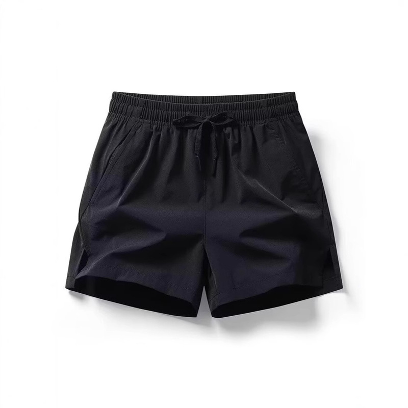 Men's American-style Thin Ice Silk Sports Casual Shorts Summer Outdoor Quick-drying Training Running Three-point Beach Shorts