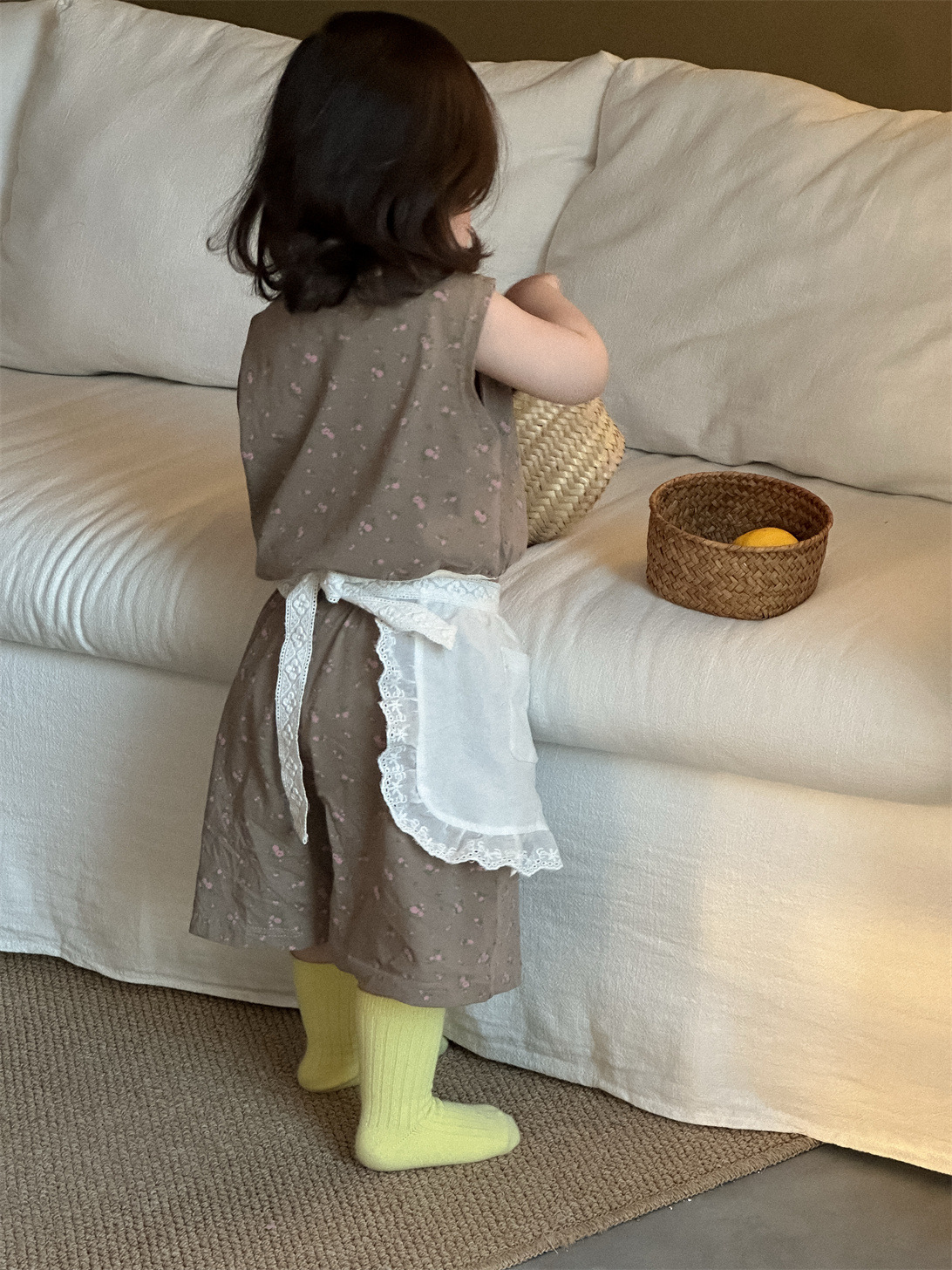 Traje para niñas verano delgado pantalones cortos de manga corta para niños de dos piezas ropa de verano para niños coreanos ropa de verano para bebés