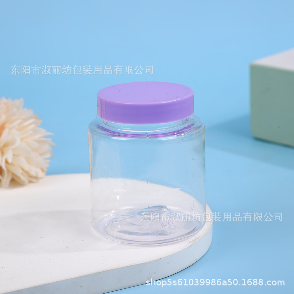 透明分装瓶 大口样品塑料瓶小瓶子 现货供应大口径透明塑料瓶