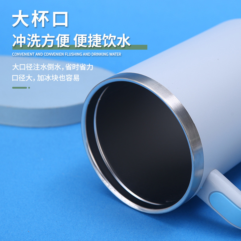 Nuevo mango de 40oz taza de aislamiento de acero inoxidable de gran capacidad taza de automóvil de aislamiento frío taza de agua taza personalizada