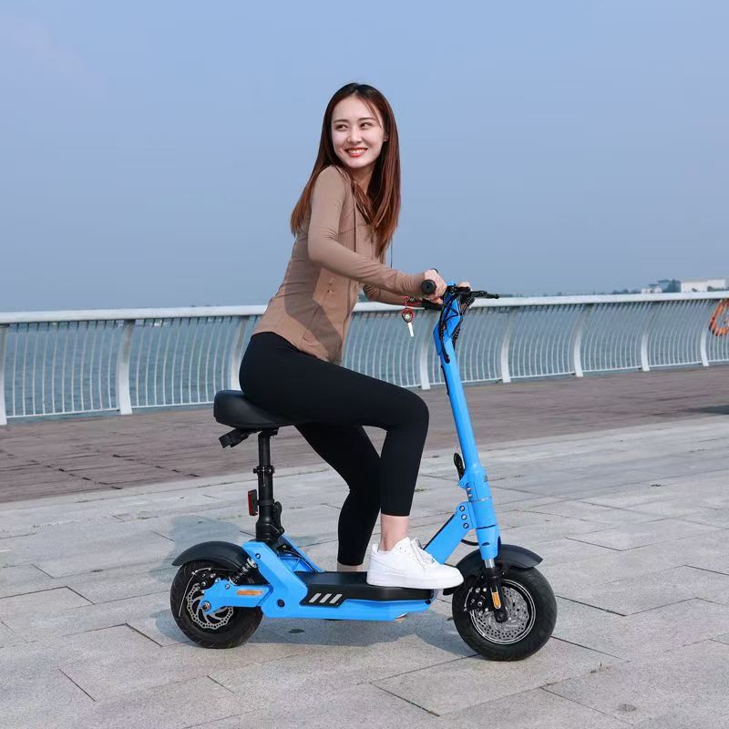 Mini Electric Car Adult Scooter Folding Electric Scooter Women's Small Walking Two-wheeled Portable Battery Car