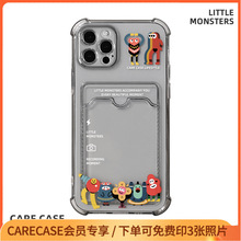 CARECASE 小怪兽卡套照片适用苹果12手机壳iphone11pro xs max 14